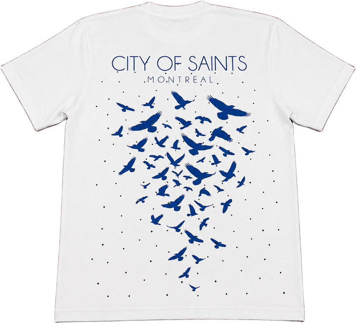 COS Birdman T-Shirt Blue Crush