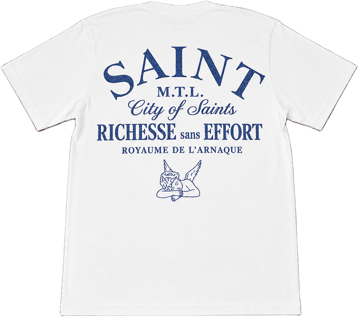 COS T-Shirt Blue Hour