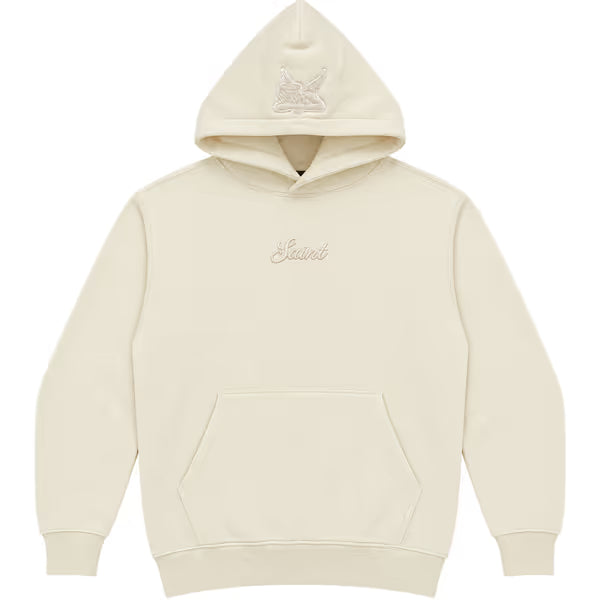 Saint Heavyweight Brushed Hoodie Ivory Dust