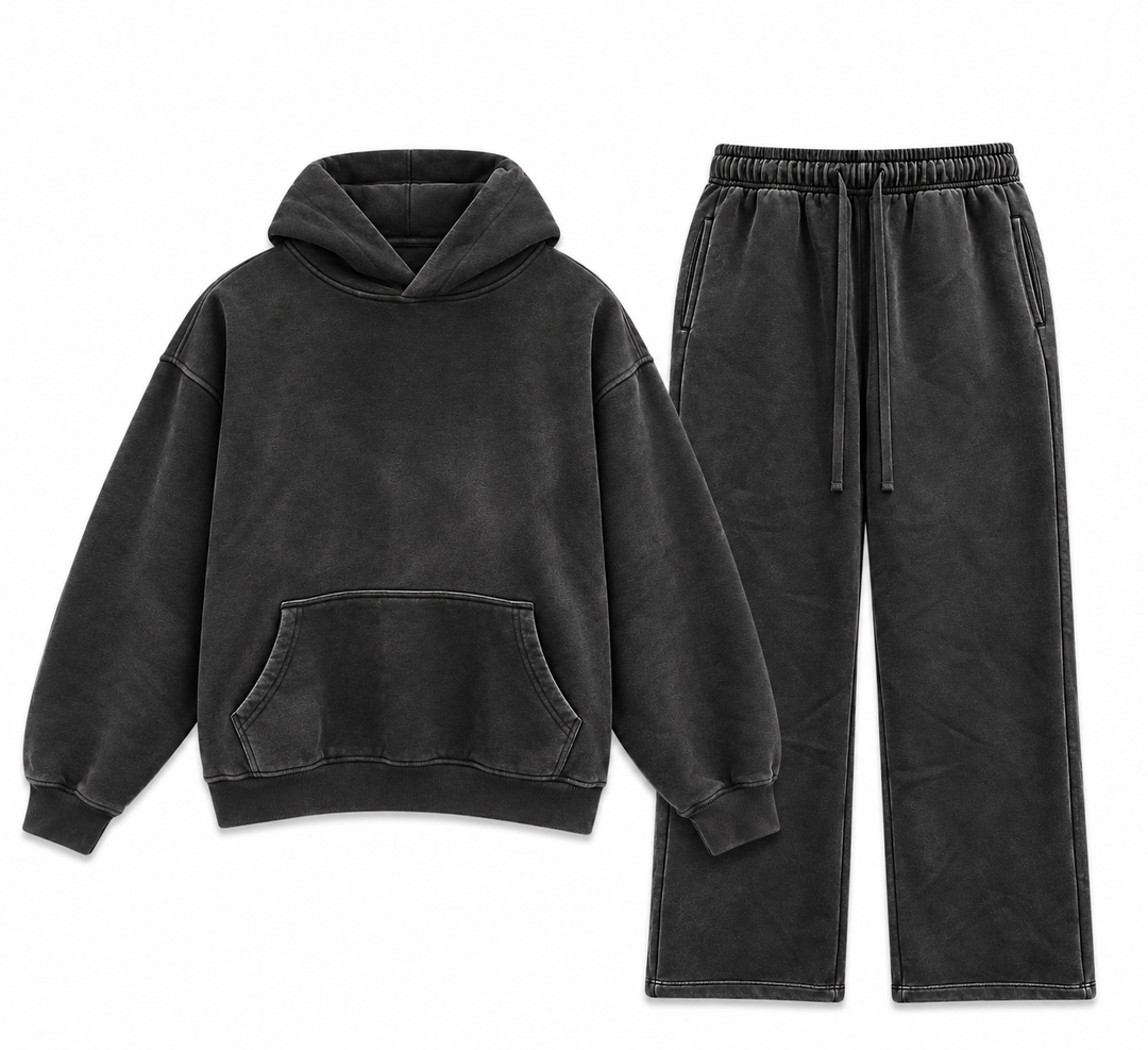 Tourn Heavyweight Wash Set Coal Dust