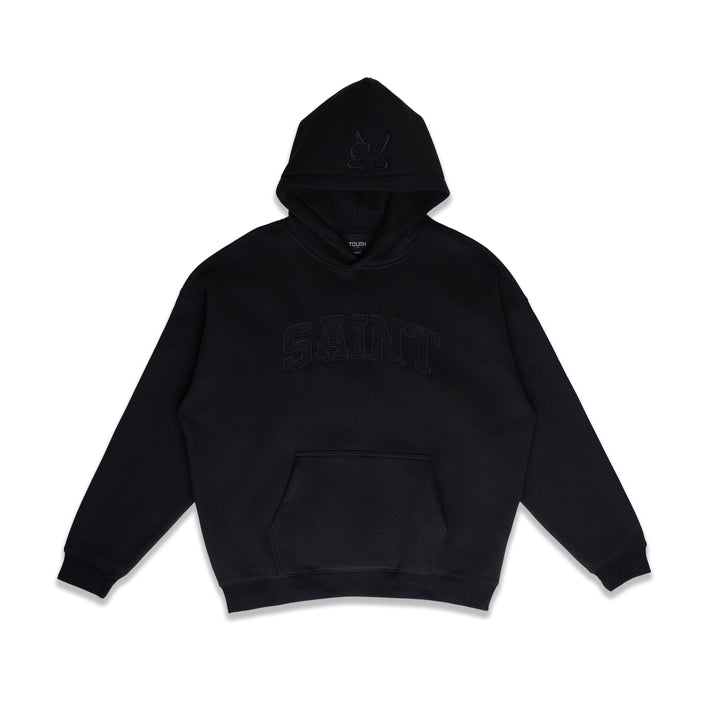 Saint Heavyweight Brushed Hoodie Midnight
