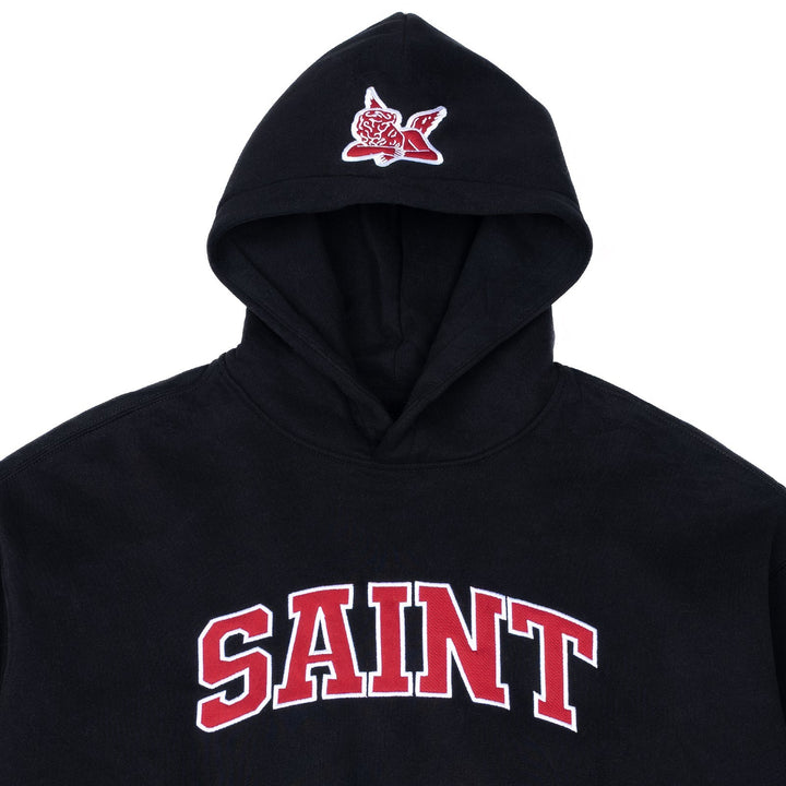 Saint Heavyweight Brushed Hoodie Ember