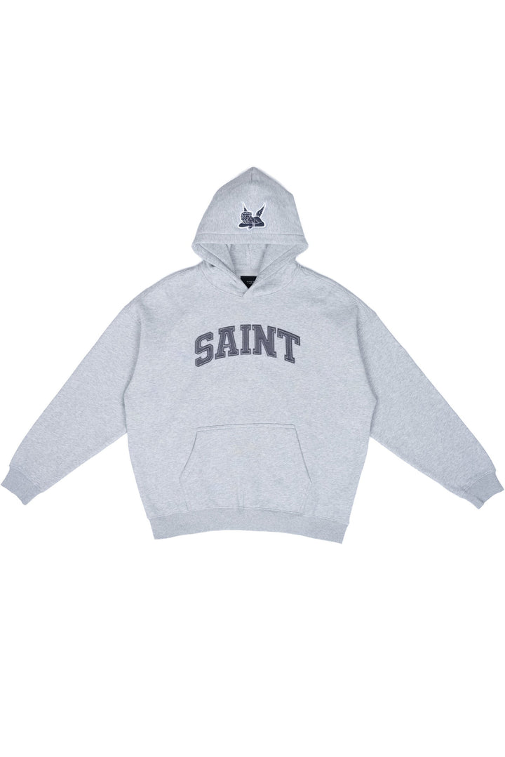 Saint Heavyweight Brushed Hoodie Slate