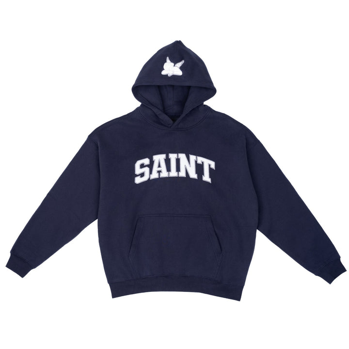 Saint Heavyweight Brushed Hoodie Harbor