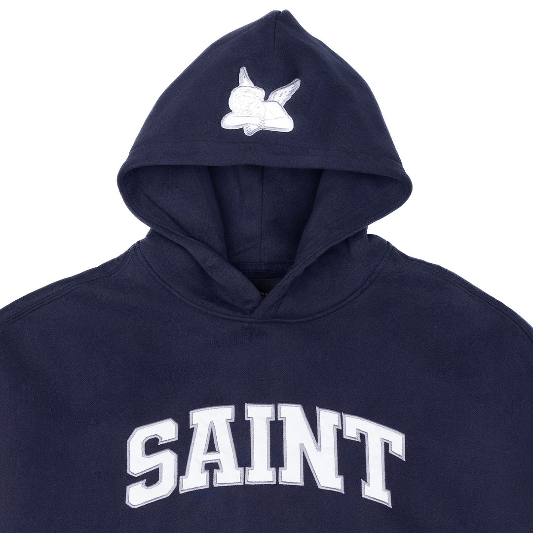 Saint Heavyweight Brushed Hoodie Harbor