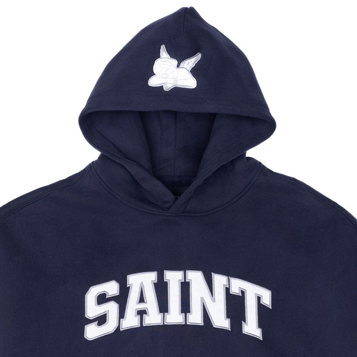 Saint Heavyweight Brushed Hoodie Harbor