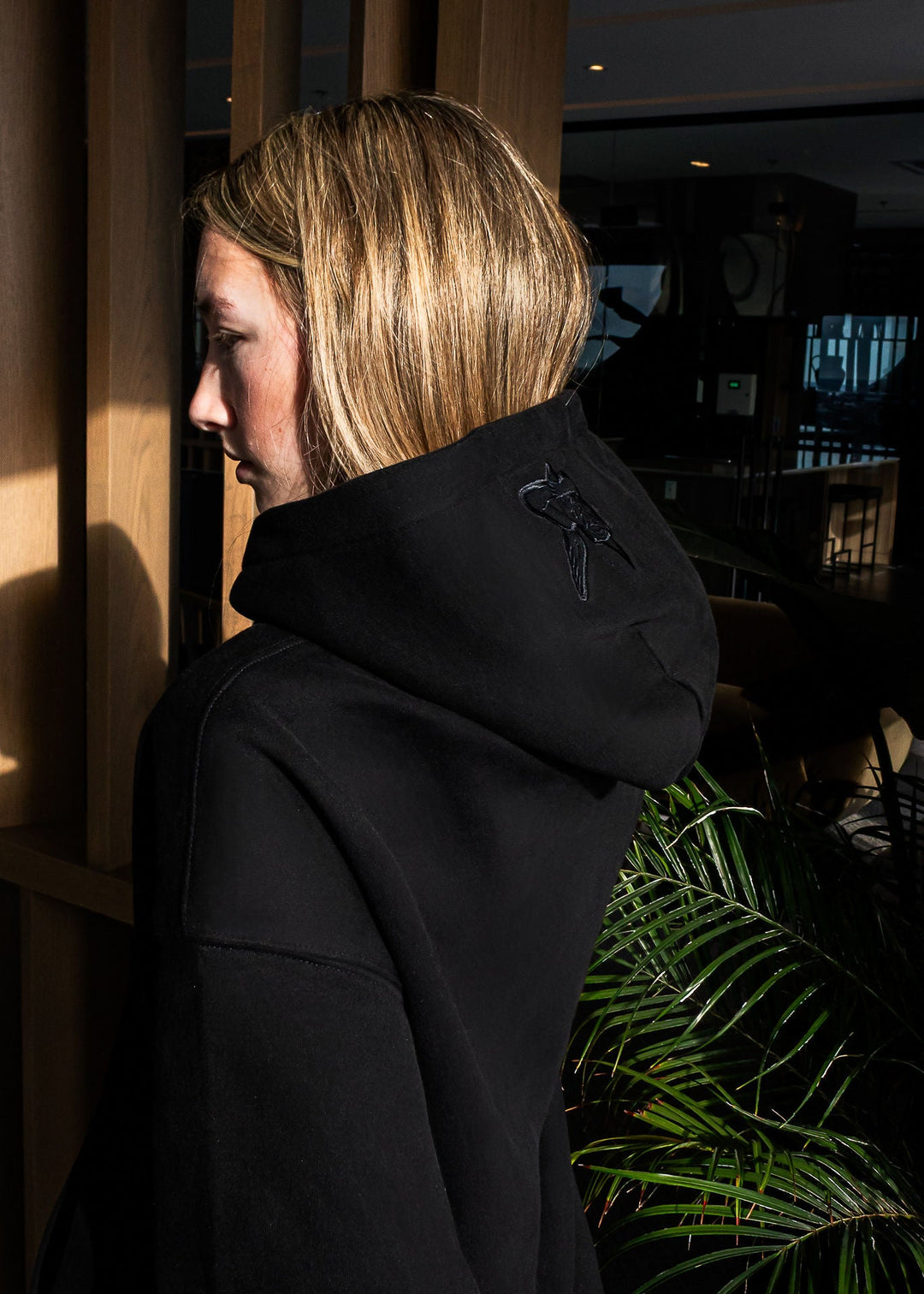 Saint Heavyweight Brushed Hoodie Midnight