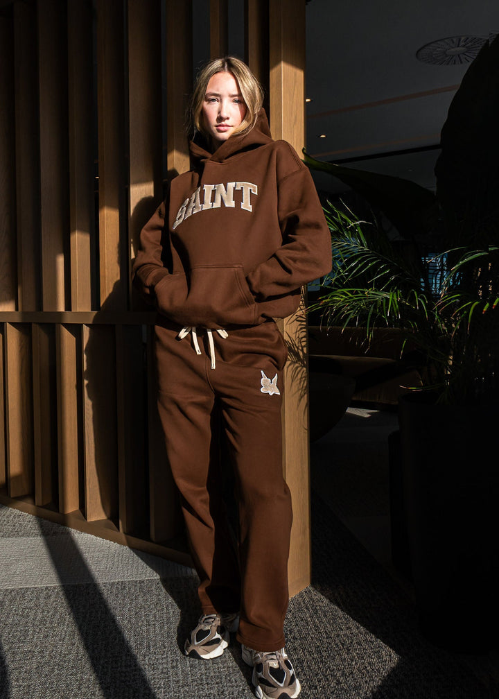 Saint Heavyweight Brushed Set Warm Cocoa