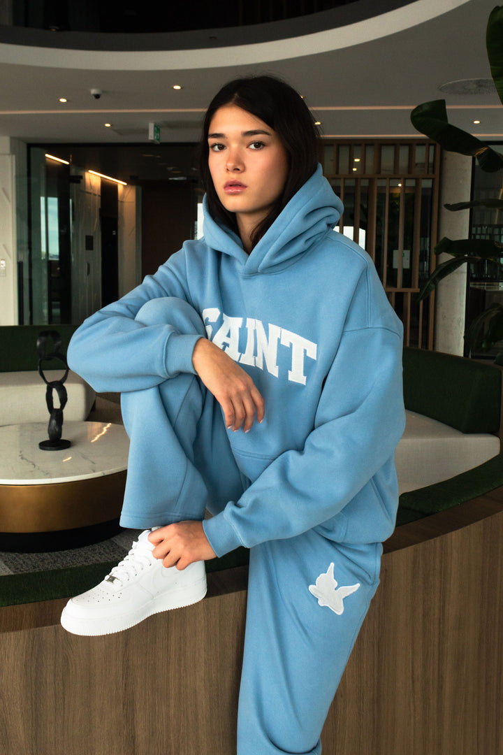 Saint Relaxed Heavyweight Jogger Azure