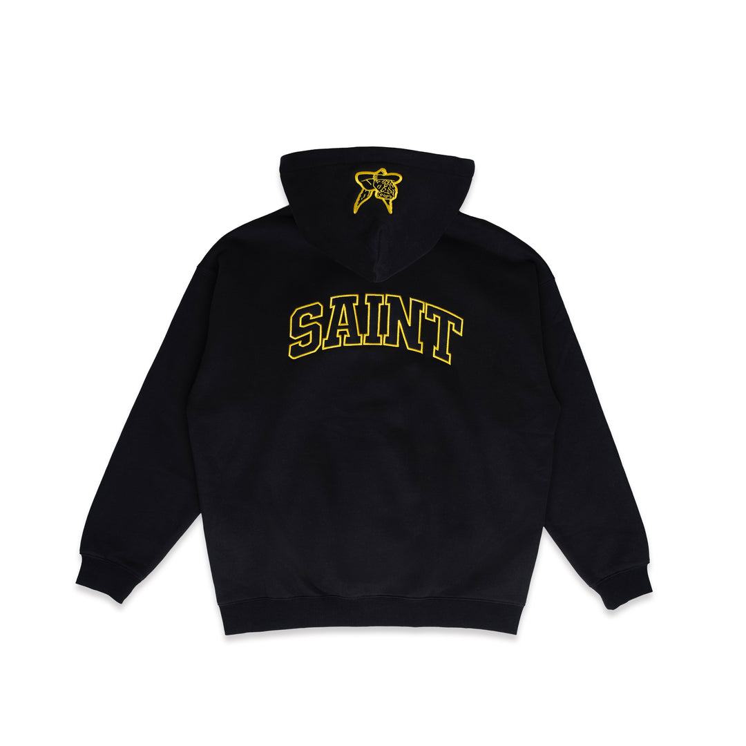 Saint Heavyweight Brushed Zip-Up Eclipse