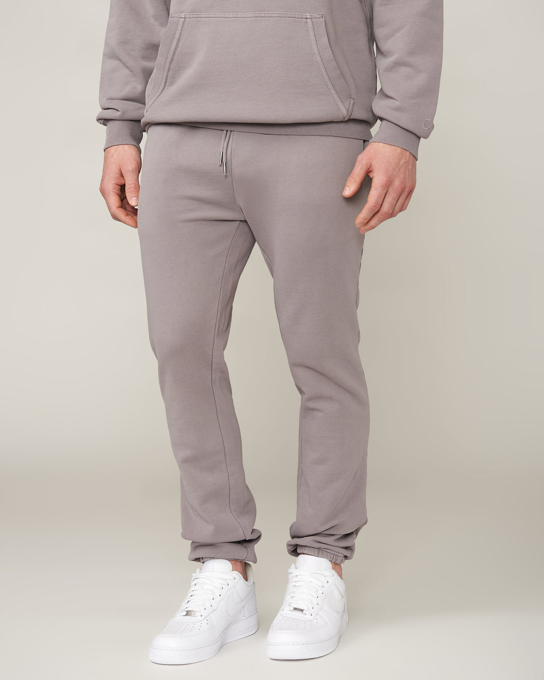 Grey Stacked Joggers Men Men Stacked Sweats Grey Stacked Jogger