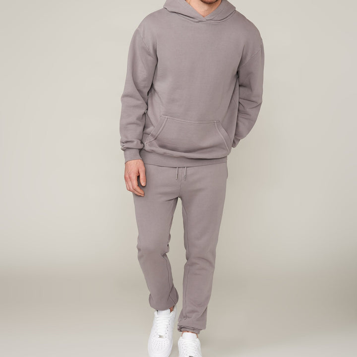 Miles French Terry Cloud Grey Stacked Jogger