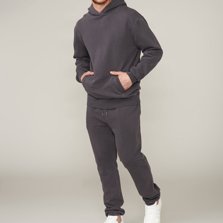 Noah French Terry Dark Stone Hoodie