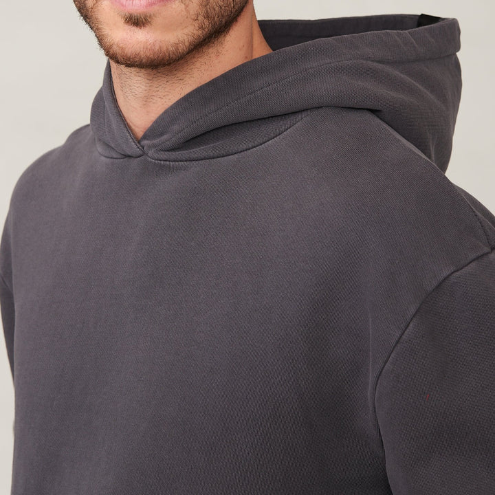 Noah French Terry Dark Stone Hoodie