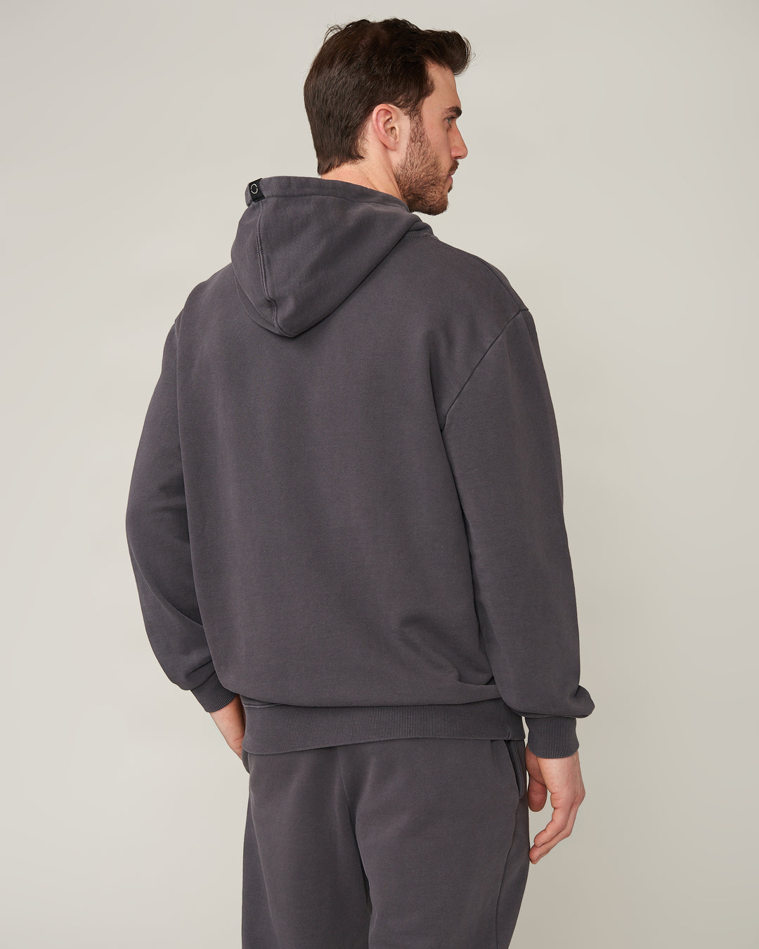 Noah French Terry Dark Stone Hoodie