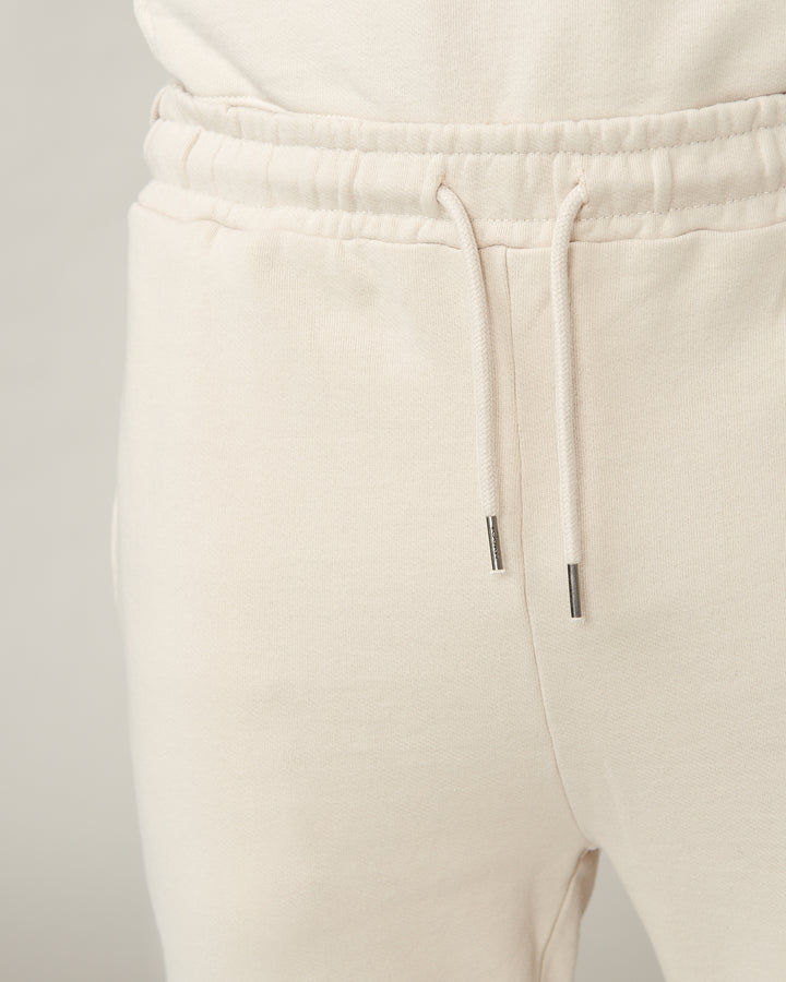 Miles French Terry Bone Stacked Jogger