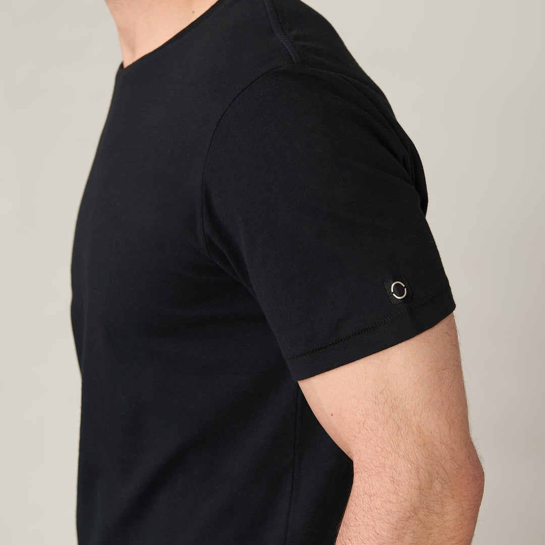 Jagger Jet Black Hi-Lo Brushed T