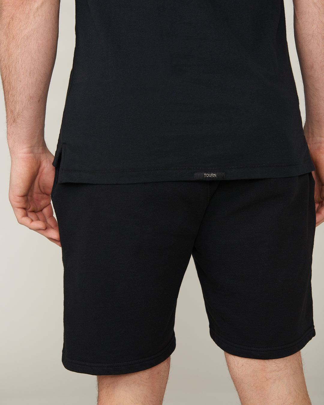 Jagger Jet Black Hi-Lo Brushed T
