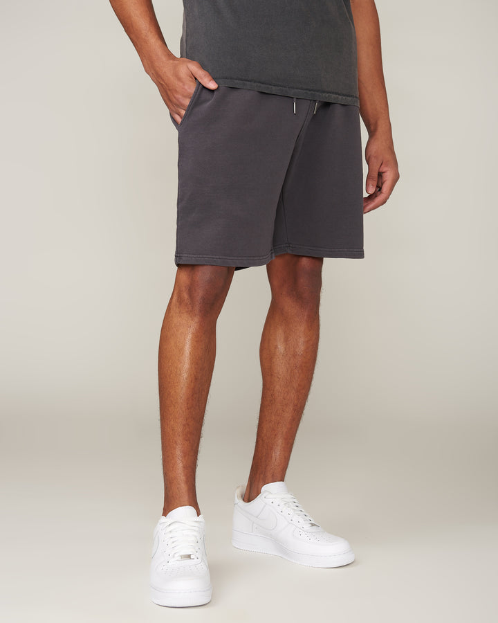 Dylan French Terry Dark Stone Short