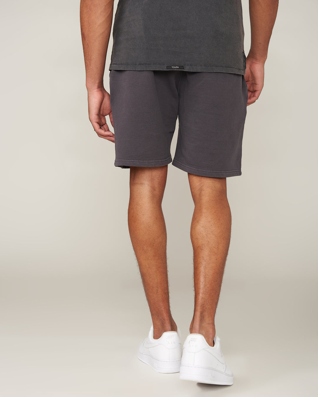 Dylan French Terry Dark Stone Short